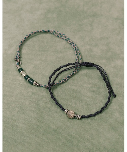 wakami(ワカミ)の「【別注】wakami / アンクレット 2本セット 2025(アンクレット・レディース・オレンジ/ネイビー/ブラック/グレー/ベージュ/マルチ/エメラルド・ONE SIZE)」の13枚目の写真