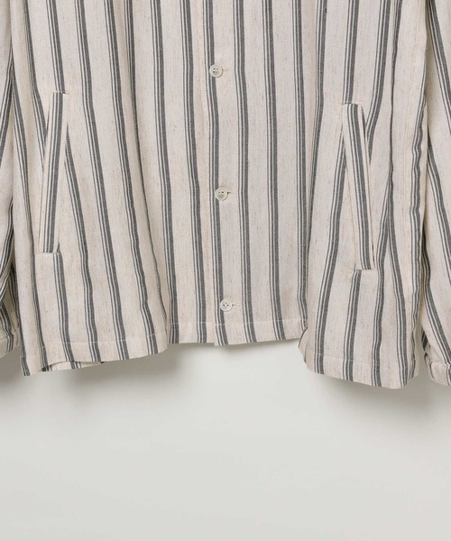 AMERICAN RAG CIE(アメリカンラグシー)の「【AMERICAN RAG CIE】ストライプジャケット(MEN)(その他アウター・メンズ・ブラック/ナチュラル・LARGE/MEDIUM)」の9枚目の写真