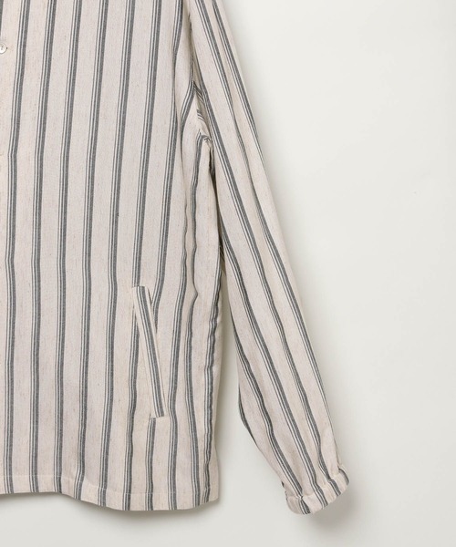 AMERICAN RAG CIE(アメリカンラグシー)の「【AMERICAN RAG CIE】ストライプジャケット(MEN)(その他アウター・メンズ・ブラック/ナチュラル・LARGE/MEDIUM)」の10枚目の写真