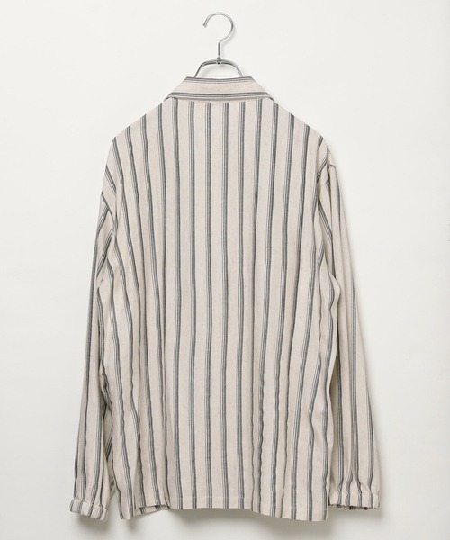 AMERICAN RAG CIE(アメリカンラグシー)の「【AMERICAN RAG CIE】ストライプジャケット(MEN)(その他アウター・メンズ・ブラック/ナチュラル・LARGE/MEDIUM)」の11枚目の写真