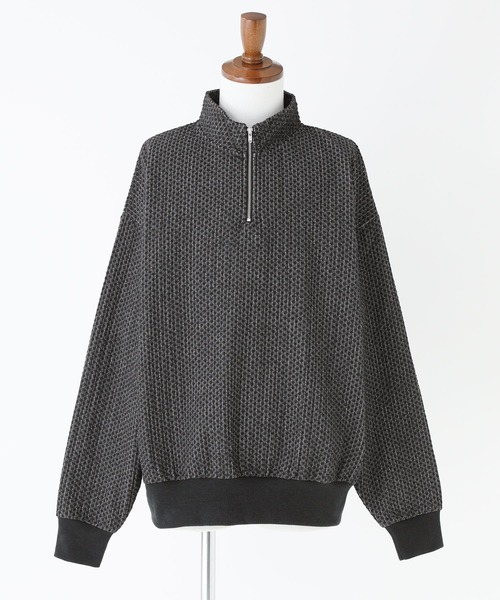 ULTERIOR / 25SS ハーフジップスウェット / サイズ4 Amazon.co.jp: [Hopweik] オーバーサイズ クォーター ジップ