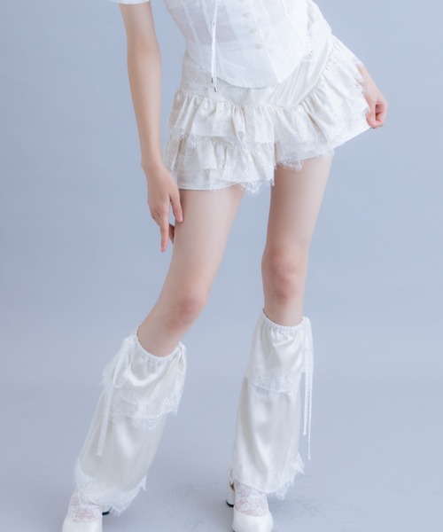 lace frill shorts＆leg warmers/レースフリルショーツ＆レッグ
