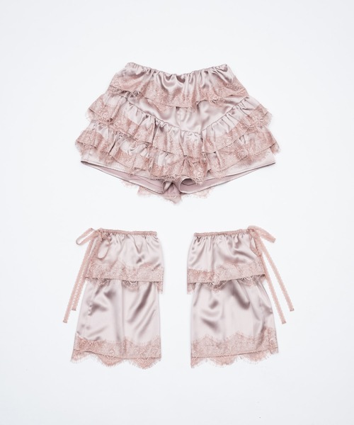 セール】lace frill shorts＆leg warmers/レースフリルショーツ