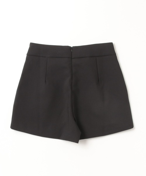 Pittok(ピットク)の「ハイウエストビックボタンタック入りショートパンツ(その他パンツ・レディース・モカ/ブラック・MEDIUM)」の15枚目の写真