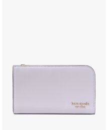 Kate Spade ラベル カラーブロック デニム スモール コンパクト ラベル カラーブロック デニム スモール コンパクト ウェブド