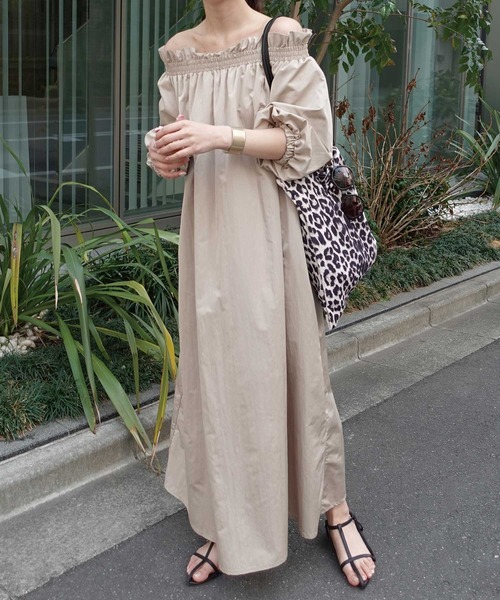 MAXMARA STUDIOオフショルダーワンピース関税込み 楽天市場】【限定！50%OFFクーポンで3100円】SC/M/Lサイズ