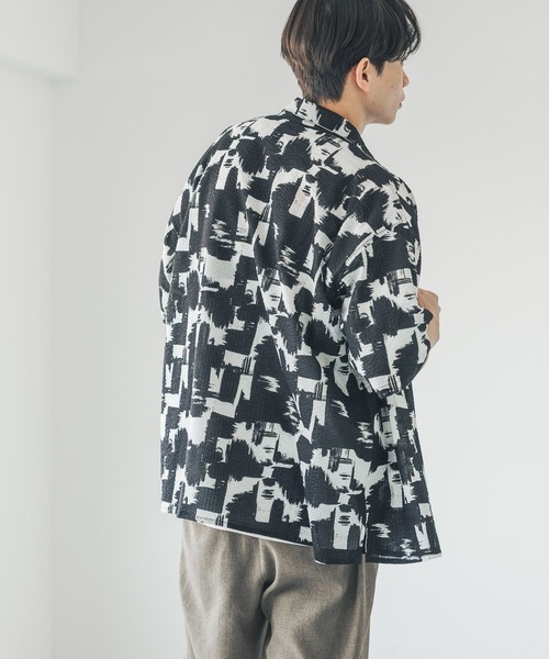 LOWRYS FARM(ローリーズファーム)の「ソウガラシャツSS 452281(シャツ/ブラウス・メンズ・ブラック/ブルー・MEDIUM/LARGE)」の12枚目の写真