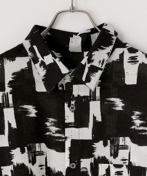 LOWRYS FARM(ローリーズファーム)の「ソウガラシャツSS 452281(シャツ/ブラウス・メンズ・ブラック/ブルー・MEDIUM/LARGE)」の14枚目の写真