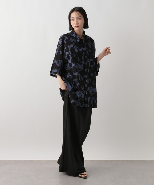 LOWRYS FARM(ローリーズファーム)の「ソウガラシャツSS 452281(シャツ/ブラウス・メンズ・ブラック/ブルー・MEDIUM/LARGE)」の22枚目の写真