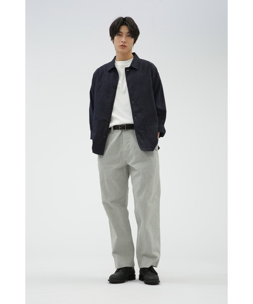 OVERDYE MELANGE COTTON LINEN（その他パンツ）｜MHL