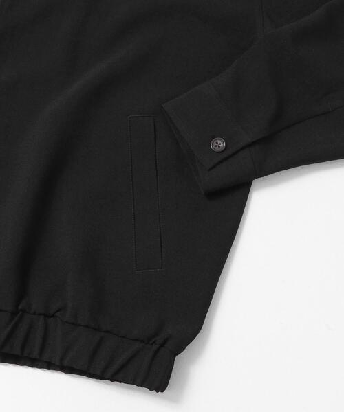 SENSE OF PLACE by URBAN RESEARCH（センスオブプレイスバイアーバンリサーチ）の「『UR TECH DRYLUXE』リネンライクジップブルゾン（ブルゾン・メンズ・ブラック/グリーン/ネイビー・MEDIUM/LARGE）」の19枚目の写真