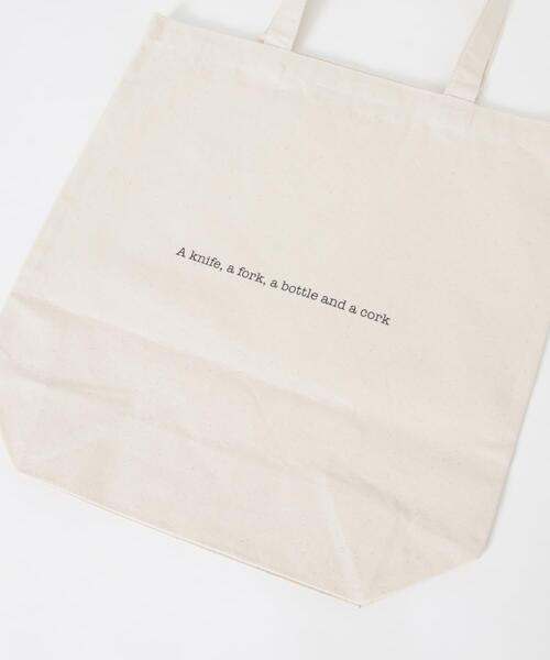 URBAN RESEARCH（アーバンリサーチ）の「BLANKMAG　001 Tote Bag（エコバッグ/サブバッグ・メンズ・ホワイト・FREE）」の3枚目の写真