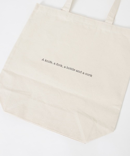 URBAN RESEARCH（アーバンリサーチ）の「BLANKMAG　001 Tote Bag（エコバッグ/サブバッグ・メンズ・ホワイト・FREE）」の7枚目の写真