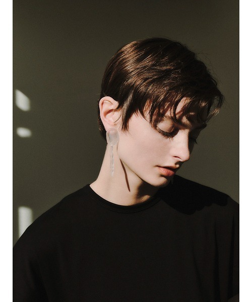 emmi（エミ）の「【限定カラー】カットドッキングプリーツワンピース（ワンピース・レディース・ホワイト/ブラック/グレー・0/1）」の5枚目の写真