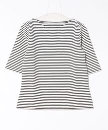 eM | ライトダンボールボートネックハーフスリーブプルオーバー(Tシャツ/カットソー)
