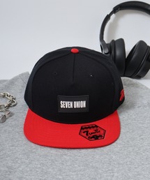 7Union（セブンユニオン）の「7UNION ESCAPE CANO / THE ANAMEIM ボックスロゴ カモフラ 5パネルキャップ（キャップ）」