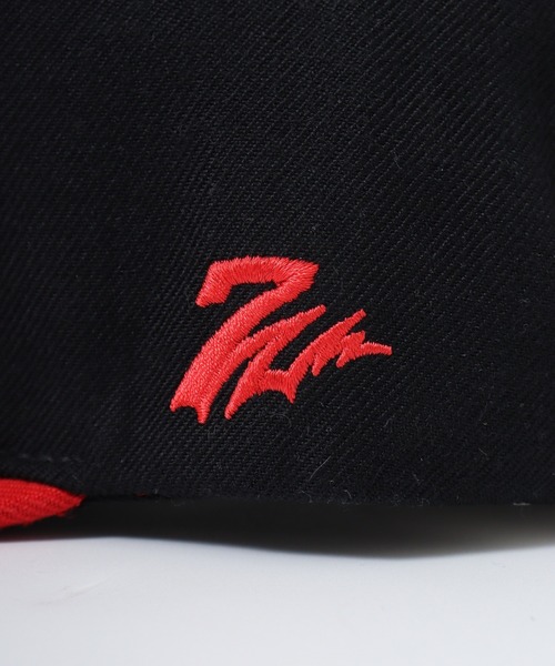 7Union（セブンユニオン）の「7UNION ESCAPE CANO / THE ANAMEIM ボックスロゴ カモフラ 5パネルキャップ（キャップ・メンズ・ホワイト×ブラック/ブラック×レッド/グリーン/ブラック・FREE）」の21枚目の写真