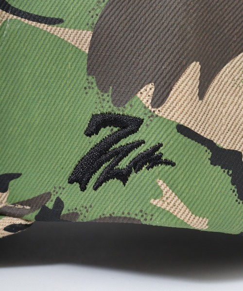 7Union（セブンユニオン）の「7UNION ESCAPE CANO / THE ANAMEIM ボックスロゴ カモフラ 5パネルキャップ（キャップ・メンズ・ホワイト×ブラック/ブラック×レッド/グリーン/ブラック・FREE）」の12枚目の写真