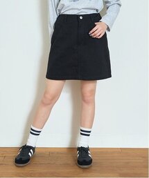 LOVETOXIC | 【ベーシック】【GOODPRICE】デニム・ツイル台形スカパン(スカート)