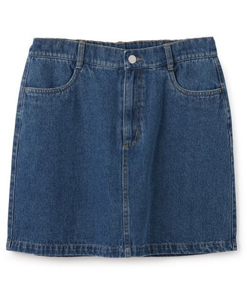 LOVETOXIC（ラブトキシック）の「【ベーシック】【GOODPRICE】デニム・ツイル台形スカパン（スカート・キッズ・ベージュ/ブラック/ブルー/ネイビー/オフホワイト・L:160cm/S:140cm/LL(170cm)/M:150cm/130cm）」の8枚目の写真