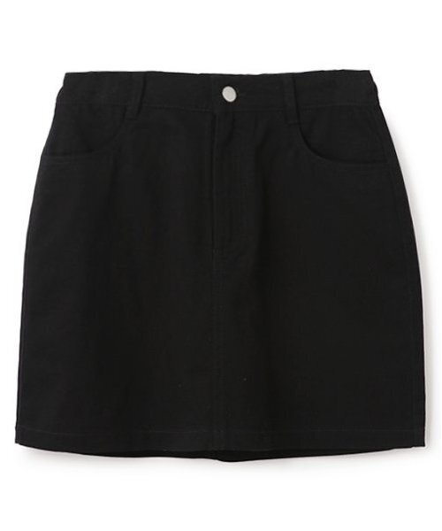 LOVETOXIC（ラブトキシック）の「【ベーシック】【GOODPRICE】デニム・ツイル台形スカパン（スカート・キッズ・ベージュ/ブラック/ブルー/ネイビー/オフホワイト・L:160cm/S:140cm/LL(170cm)/M:150cm/130cm）」の9枚目の写真