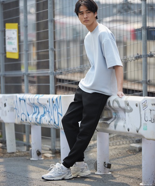 coca(coca)(コカ)の「テックダンボールイージージョガーパンツ(スウェットパンツ・メンズ・ライトグレー/ブラック・XL/L/M)」の11枚目の写真