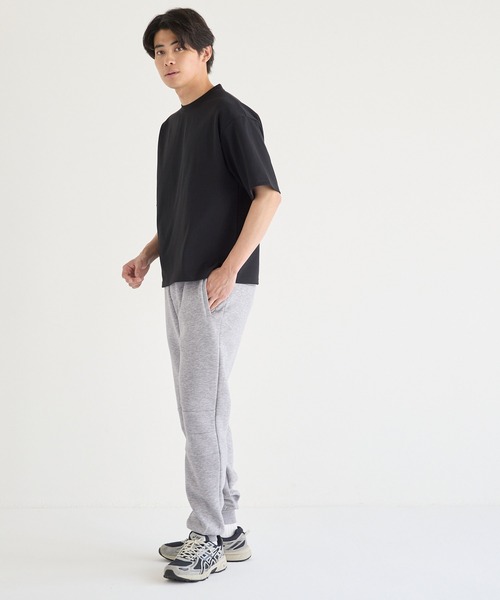 coca(coca)(コカ)の「テックダンボールイージージョガーパンツ(スウェットパンツ・メンズ・ライトグレー/ブラック・XL/L/M)」の4枚目の写真