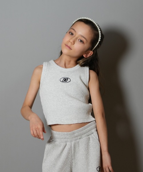 DC/ディーシー 25 KD TELECO CROP TANK キッズ タンクトップ
