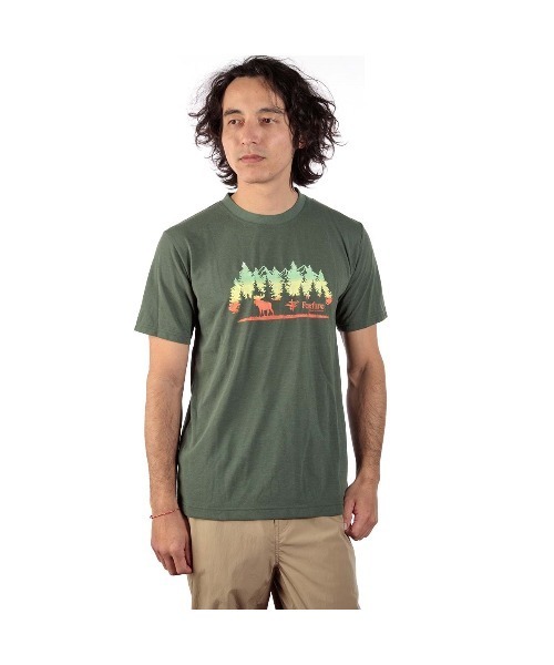 Foxfire(フォックスファイヤー)の「CシールドディアT S/S(Tシャツ/カットソー・メンズ・グレー/ライトグリーン/ネイビー・S/M/L/XL)」の5枚目の写真