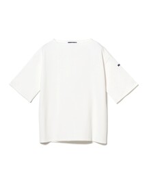SAINT JAMES / ルーズフィット ソリッド ボートネック Tシャツ（T