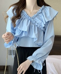 セール】「オフショル ぺプラム オフショルダー」に該当する