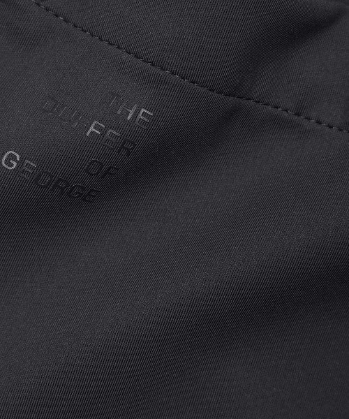 The DUFFER of ST.GEORGE（ザダファーオブセントジョージ）の「ZERO GRAVITY EASY JACKET：ゼログラビティ ルーズフィット セットアップ ジャケット（テーラードジャケット・メンズ・チャコールグレー/ブラック・MEDIUM/LARGE/X-LARGE）」の15枚目の写真