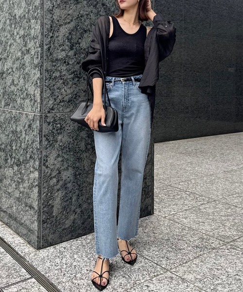 セール】ポインテッドフラットサンダル（サンダル）｜anuans（ア