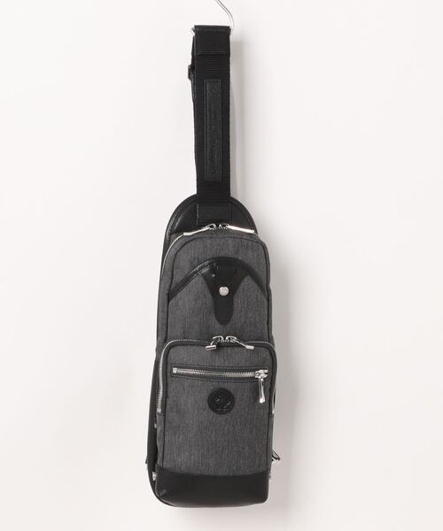 Orobianco オロビアンコ　ボディバッグ②　ブラック　ロゴ　1021 ショルダーバッグ ジーンズ2 3L 93117（ボディバッグ⁄ウエストポーチ