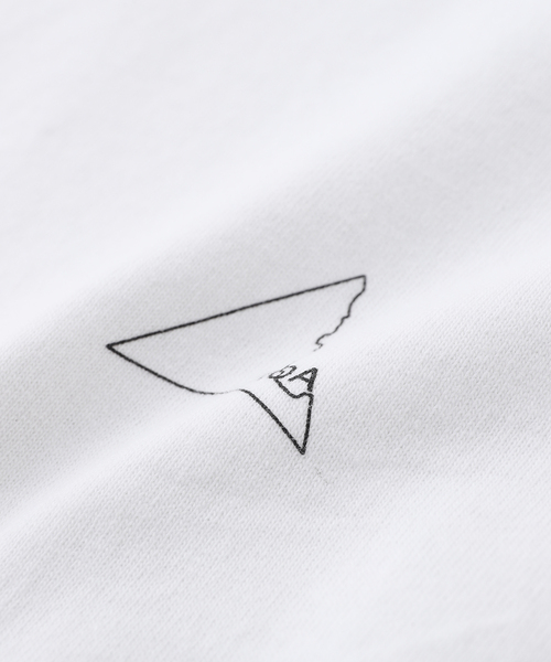 ROA（ロア）の「ROA / ロア LOGO T-SHIRT RBMW0254JY22（Tシャツ/カットソー・メンズ・ホワイト/ブラック・MEDIUM/SMALL）」の5枚目の写真