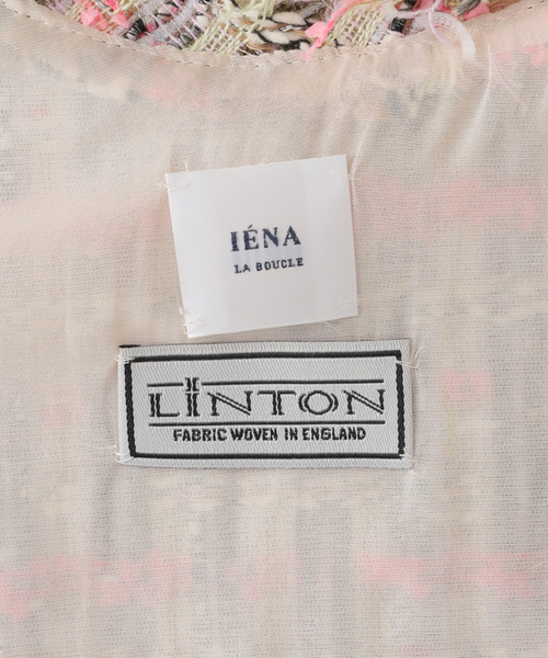IENA LA BOUCLE（イエナラブークル）の「IENA LA BOUCLE LINTON TWEED 2WAYベスト（ベスト・レディース・ピンク系その他・FREE）」の22枚目の写真