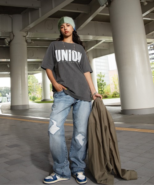 UNION（UNION TOKYO）（ユニオン）の「UNION TOKYO WRIGHT DENIM ユニオン トーキョー デニム パンツ（デニムパンツ・メンズ・インディゴブルー・SMALL/LARGE）」の22枚目の写真