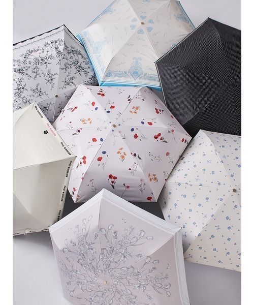 SNIDEL(スナイデル)の「【SNIDEL×PROTECT U】コラボレーション日傘(折りたたみ傘・レディース・ホワイト系その他/グレー・FREE)」の8枚目の写真