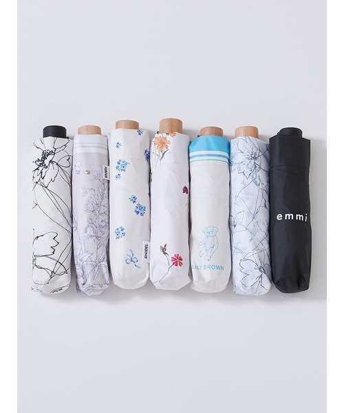 SNIDEL(スナイデル)の「【SNIDEL×PROTECT U】コラボレーション日傘(折りたたみ傘・レディース・ホワイト系その他/グレー・FREE)」の12枚目の写真