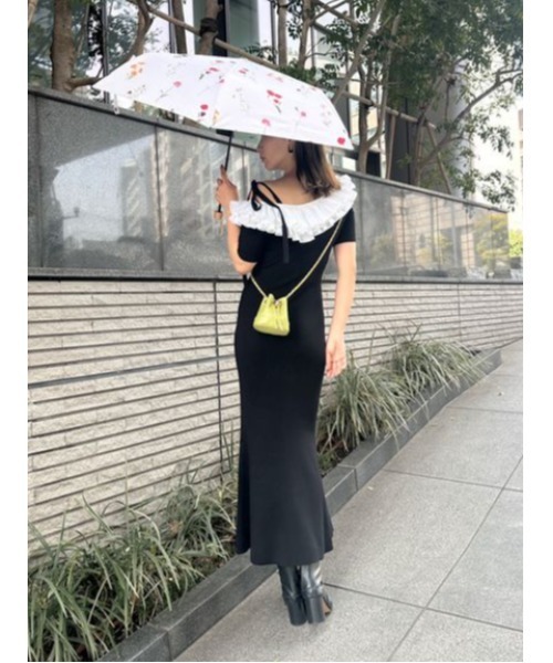 SNIDEL(スナイデル)の「【SNIDEL×PROTECT U】コラボレーション日傘(折りたたみ傘・レディース・ホワイト系その他/グレー・FREE)」の15枚目の写真