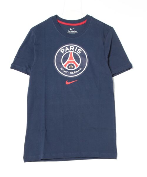 PSG × ナイキ NIKE パリサン T シャツ 半袖 クレスト 新作 セール】《NIKEアパレル》AS PSG M NK CREST TEE(Tシャツ