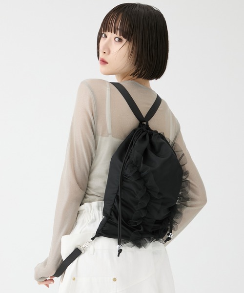 HOUGA/ホウガ】《STUDIOUS別注》wave knapsack/ナップサック/トート