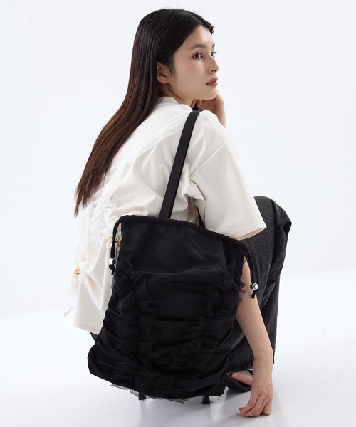 HOUGA/ホウガ】《STUDIOUS別注》wave knapsack/ナップサック