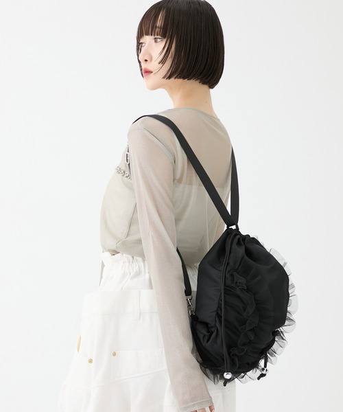HOUGA/ホウガ】《STUDIOUS別注》wave knapsack/ナップサック