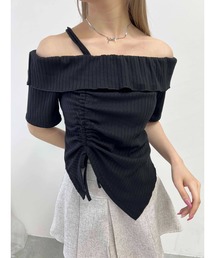 【PHILLY】イレヘムオフショルトップス