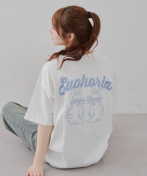 セール】プリプリうさぎBIGT（Tシャツ/カットソー）｜Another