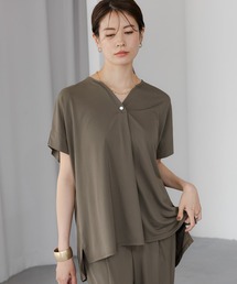 Elura | 【先行予約】 サマーイージケアプリーツプルオーバー/450753(Tシャツ/カットソー)