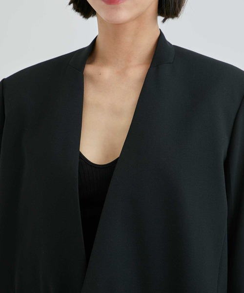 HARUNOBU MURATA ウールジャケット36 ESMERALDA- DOUBLE FACE WOOL CASHMERE SHIRT JACKET