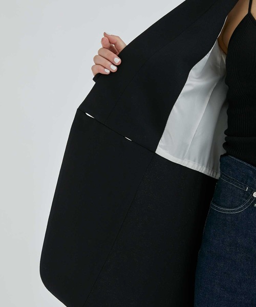 HARUNOBUMURATA/ハルノブムラタ】HARU/ノーカラーウール