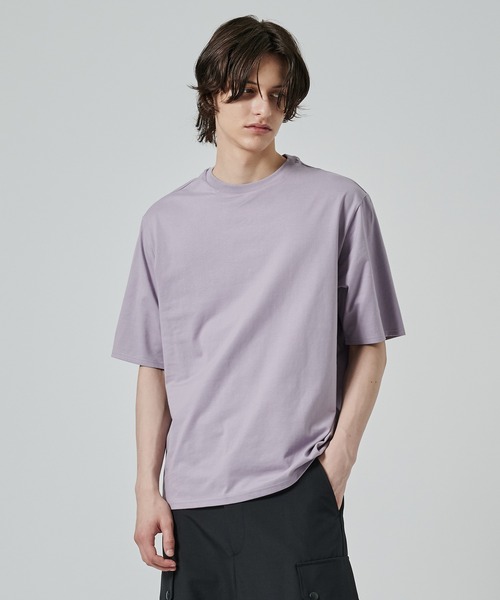 markaware(マーカウェア)の「別注 CREW NECK TEE(Tシャツ/カットソー・メンズ・ホワイト/ダークグレー/ブラック/ピンク・1/2)」の4枚目の写真